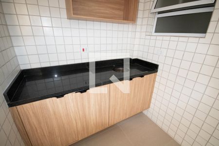 Varanda de apartamento para alugar com 1 quarto, 50m² em Vila Caiçara, Praia Grande