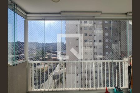 Varanda da Sala de apartamento à venda com 2 quartos, 47m² em Vila Galvão, Guarulhos