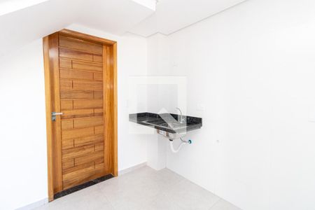 Sala/Cozinha de apartamento à venda com 1 quarto, 38m² em Vila Nova Carolina, São Paulo