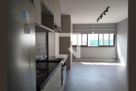 Cozinha de kitnet/studio para alugar com 1 quarto, 27m² em Vila Matilde, São Paulo