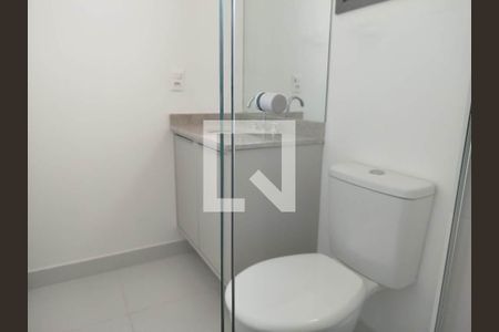 Banheiro de kitnet/studio para alugar com 1 quarto, 27m² em Vila Matilde, São Paulo