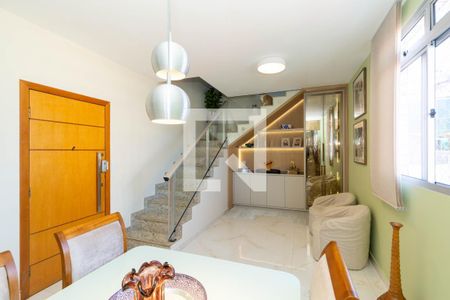 Sala de apartamento à venda com 3 quartos, 198m² em Padre Eustáquio, Belo Horizonte