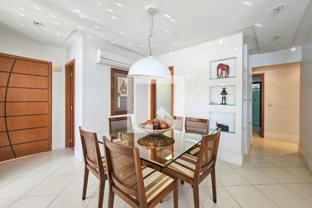 Sala de apartamento para alugar com 4 quartos, 150m² em Jardim Asturias, Guarujá