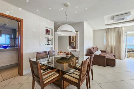 Sala de apartamento para alugar com 4 quartos, 150m² em Jardim Asturias, Guarujá
