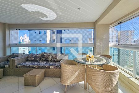 Varanda de apartamento para alugar com 4 quartos, 150m² em Jardim Asturias, Guarujá