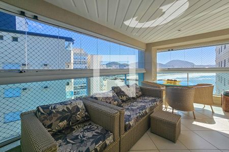 Varanda de apartamento para alugar com 4 quartos, 150m² em Jardim Asturias, Guarujá