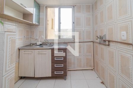 Sala/Cozinha de apartamento à venda com 2 quartos, 38m² em Cavalhada, Porto Alegre