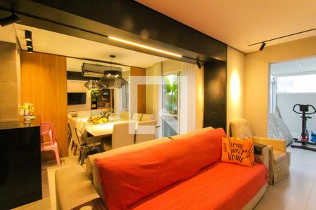 Sala de casa de condomínio para alugar com 4 quartos, 287m² em Estância Velha, Canoas