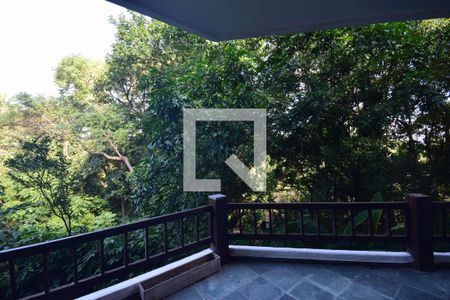 Varanda da Sala de casa de condomínio para alugar com 2 quartos, 1200m² em Itanhangá, Rio de Janeiro