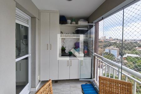 Varanda gourmet de apartamento para alugar com 3 quartos, 72m² em Parque Italia, Campinas