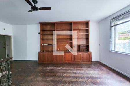 Sala de apartamento à venda com 4 quartos, 191m² em Cosme Velho, Rio de Janeiro