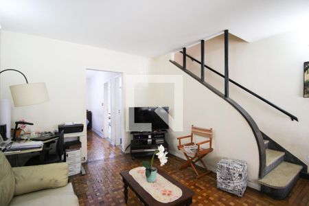 Sala de casa para alugar com 2 quartos, 125m² em Indianópolis, São Paulo