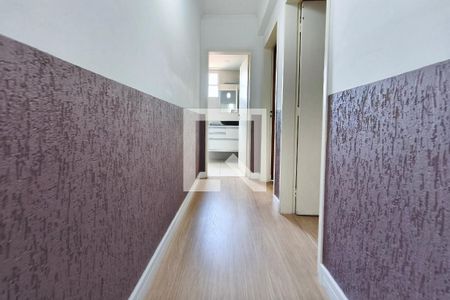 Corredor - Quartos de apartamento para alugar com 2 quartos, 80m² em Parque Italia, Campinas