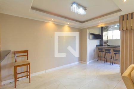 Sala de casa de condomínio à venda com 3 quartos, 144m² em Marechal Rondon, Canoas