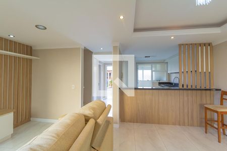 Sala de casa de condomínio à venda com 3 quartos, 144m² em Marechal Rondon, Canoas