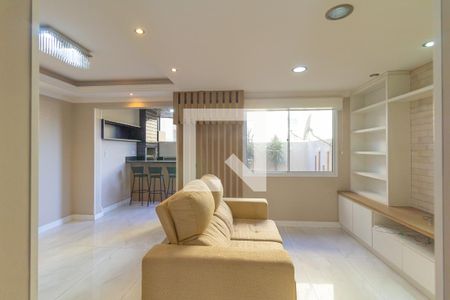 Sala de casa de condomínio à venda com 3 quartos, 144m² em Marechal Rondon, Canoas