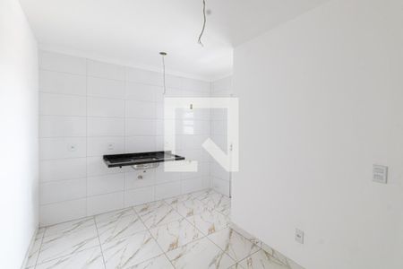 Sala/Cozinha de apartamento à venda com 2 quartos, 43m² em Parque Cruzeiro do Sul, São Paulo