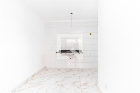 Sala/Cozinha de apartamento à venda com 2 quartos, 43m² em Parque Cruzeiro do Sul, São Paulo
