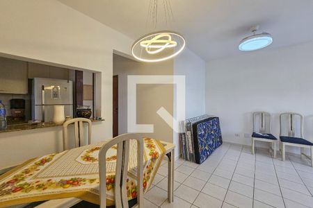 Sala de apartamento para alugar com 2 quartos, 70m² em Jardim Las Palmas, Guarujá