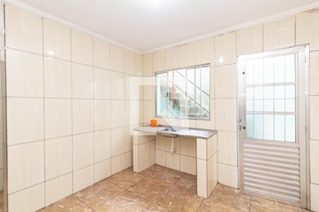 Cozinha de casa para alugar com 1 quarto, 35m² em Parque Savoi City, São Paulo