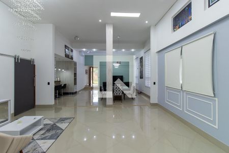 Sala de casa de condomínio para alugar com 3 quartos, 281m² em Rio Cotia, Cotia