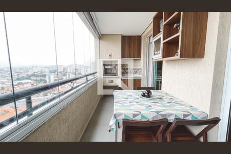 Varanda da Sala de apartamento à venda com 2 quartos, 96m² em Vila Romero, São Paulo