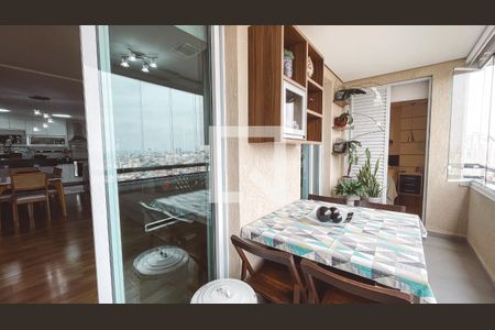 Varanda da Sala de apartamento à venda com 2 quartos, 96m² em Vila Romero, São Paulo