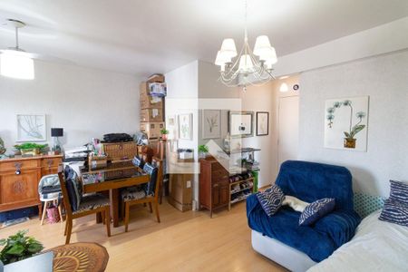 Sala de apartamento à venda com 2 quartos, 77m² em Vila Indiana, São Paulo