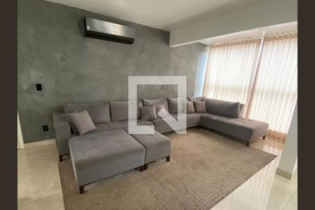Sala de apartamento à venda com 3 quartos, 120m² em Lagoa dos Ingleses, Nova Lima