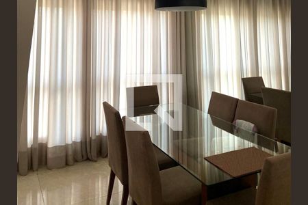 Sala de Jantar de apartamento à venda com 3 quartos, 120m² em Lagoa dos Ingleses, Nova Lima