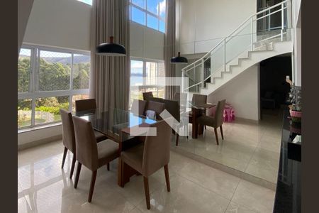 Sala de Jantar de apartamento à venda com 3 quartos, 120m² em Lagoa dos Ingleses, Nova Lima
