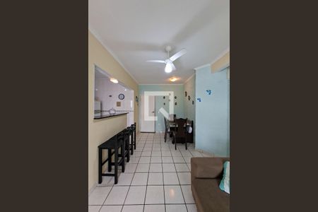 Sala de apartamento para alugar com 1 quarto, 50m² em Vila Assuncao, Praia Grande
