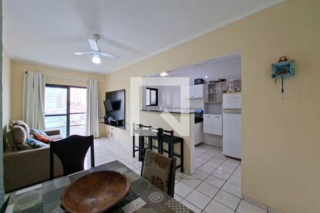 Sala de apartamento para alugar com 1 quarto, 50m² em Vila Assuncao, Praia Grande