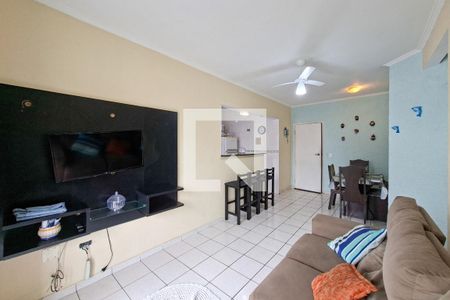 Sala de apartamento para alugar com 1 quarto, 50m² em Vila Assuncao, Praia Grande