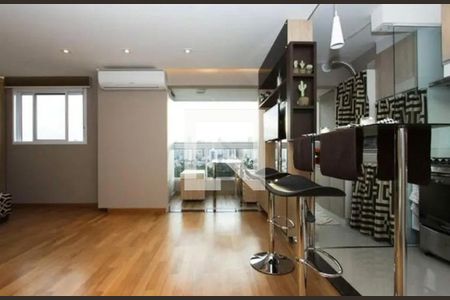 Varanda Gourmet de kitnet/studio à venda com 1 quarto, 40m² em Cambuci, São Paulo