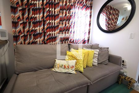 Sala de apartamento à venda com 2 quartos, 96m² em Jardim Santo Antônio, Santo André