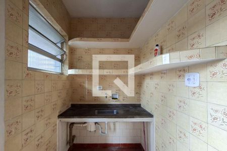 Cozinha de kitnet/studio para alugar com 0 quarto, 27m² em Canto do Forte, Praia Grande