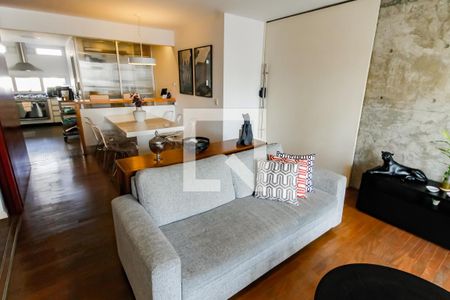Sala 1 de apartamento para alugar com 3 quartos, 114m² em Vila Andrade, São Paulo