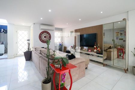 Sala de casa de condomínio à venda com 3 quartos, 264m² em Jardim Sao Caetano, São Caetano do Sul