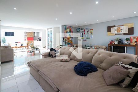 Sala de casa de condomínio à venda com 3 quartos, 264m² em Jardim Sao Caetano, São Caetano do Sul