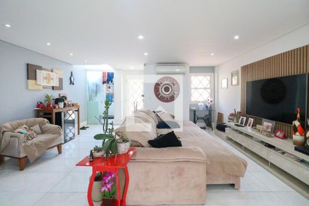 Sala de casa de condomínio à venda com 3 quartos, 264m² em Jardim Sao Caetano, São Caetano do Sul