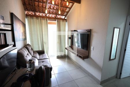 Sala 2 de apartamento para alugar com 2 quartos, 84m² em Vila Homero Thon, Santo André