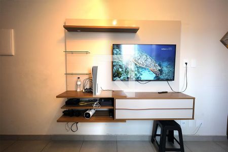 Sala 1 de apartamento para alugar com 2 quartos, 84m² em Vila Homero Thon, Santo André