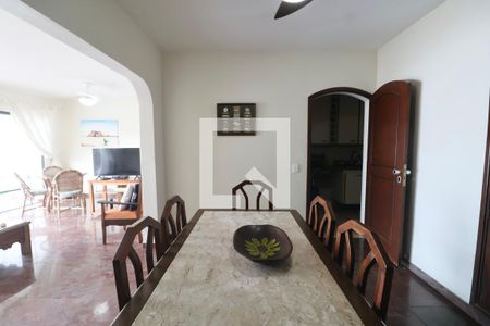 Sala de apartamento para alugar com 4 quartos, 144m² em Jardim Asturias, Guarujá