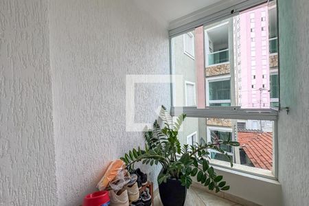 Varanda da Sala de apartamento à venda com 3 quartos, 113m² em Vila Euro, São Bernardo do Campo