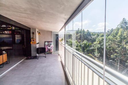 Varanda de apartamento à venda com 1 quarto, 82m² em Residencial Tambore Iii, Santana de Parnaíba