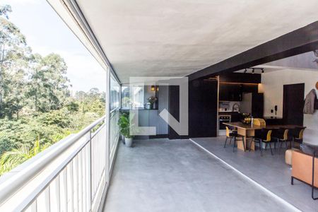 Varanda de apartamento à venda com 1 quarto, 82m² em Residencial Tambore Iii, Santana de Parnaíba