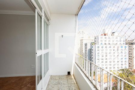 Sacada da Sala de apartamento para alugar com 2 quartos, 96m² em Consolação, São Paulo