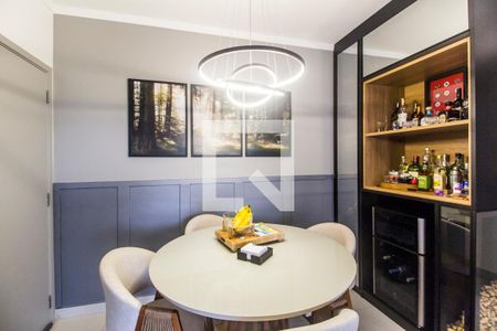 Sala de Jantar de apartamento à venda com 1 quarto, 52m² em Empresarial 18 do Forte, Barueri