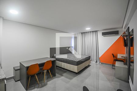 Sala/Quarto de kitnet/studio para alugar com 1 quarto, 33m² em Centro, São Bernardo do Campo